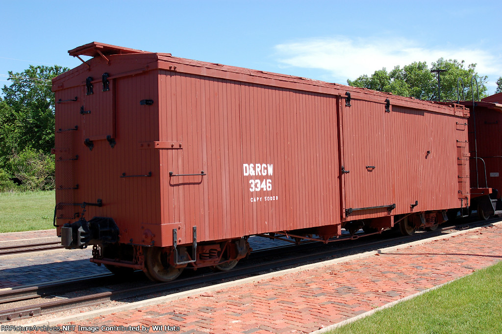 Rio Grande Boxcar 3346